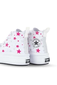 CHUCK TAYLOR ALL STAR MOVE - Branco / prata