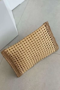 CLUTCH PALHA NATURAL - Fibra nat