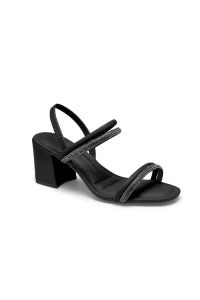 SANDÁLIA DAKOTA - Pewter/preto