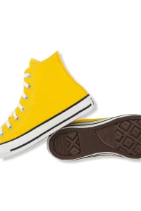 Tênis Converse Chuck Taylor All Star Hi Seasonal - Amarelo / preto / branco