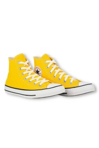 Tênis Converse Chuck Taylor All Star Hi Seasonal - Amarelo / preto / branco