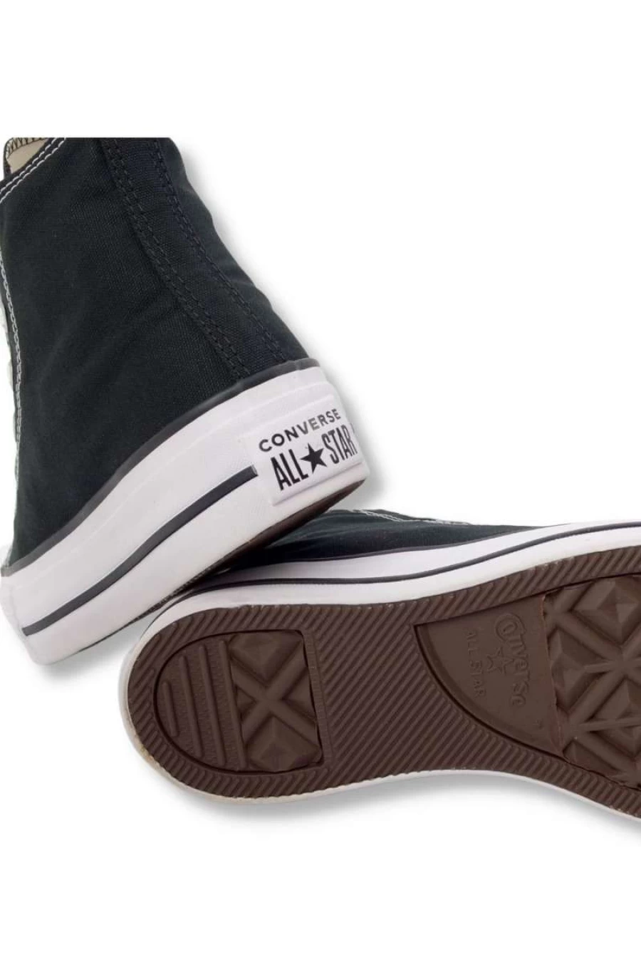 Tênis converse all stars chuck taylor platform hi preto feminino