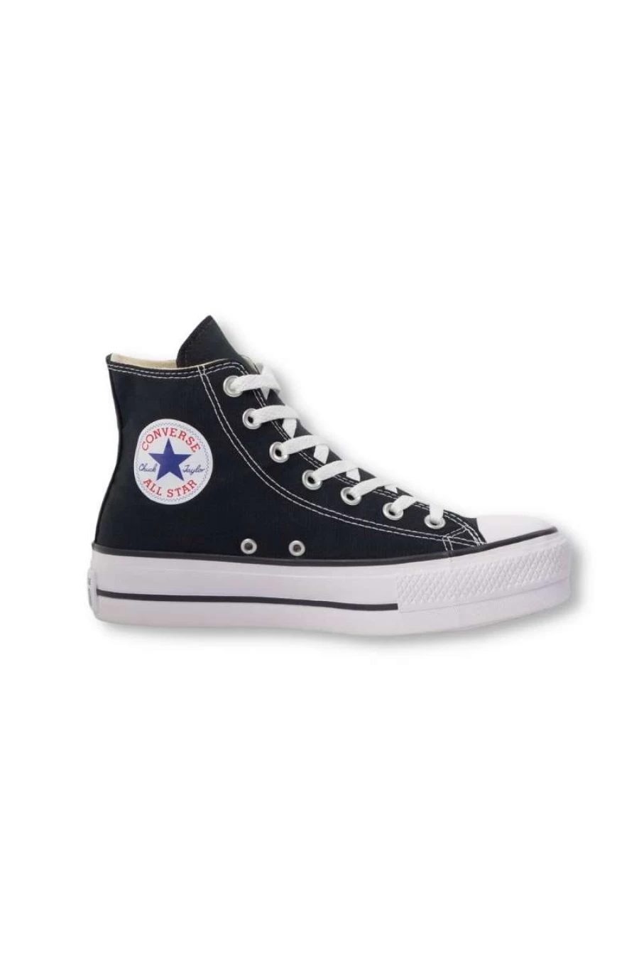 Tênis Infantil Converse All Star Chuck Taylor HI - Preto+Branco