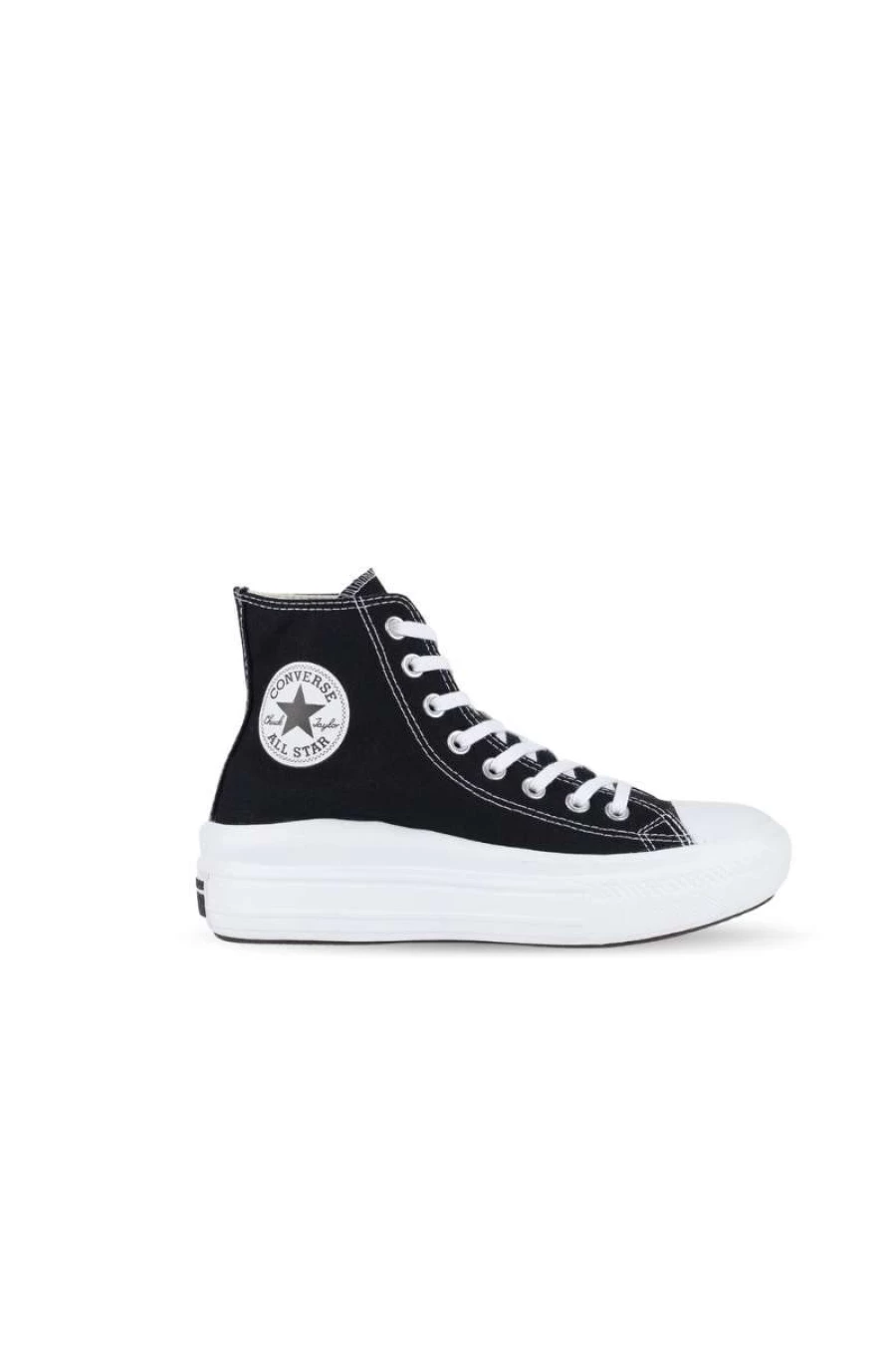 All Star Chuck Taylor Move Preto Cano Alto