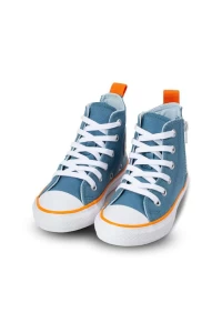 TÊNIS CHUCK TYLOR ALL STAR - Azul / laranja