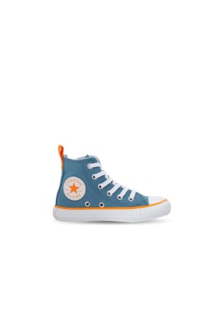 TÊNIS CHUCK TYLOR ALL STAR - Azul / laranja