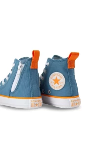 TÊNIS CHUCK TYLOR ALL STAR - Azul / laranja